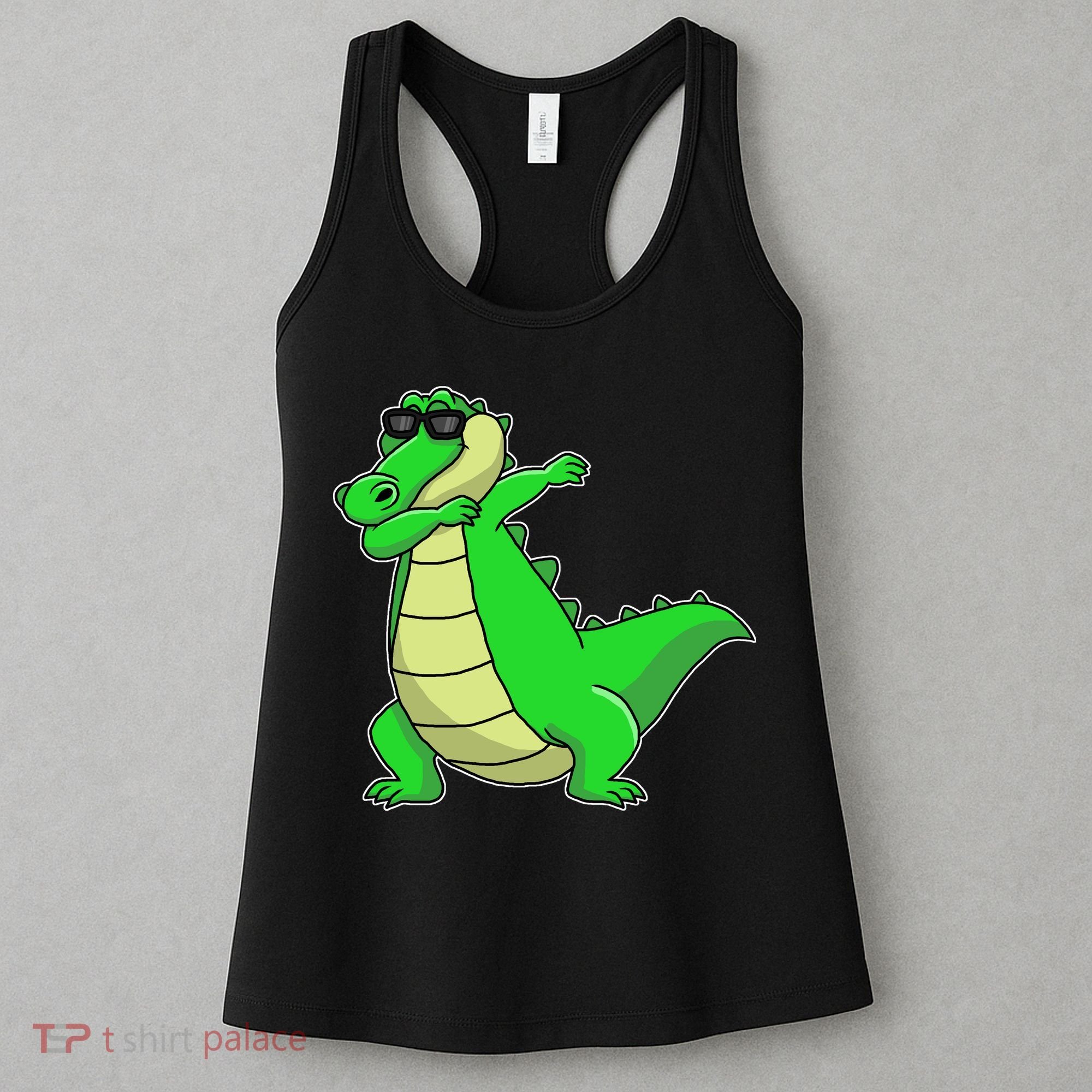 Dabbing Alligator Women's Tank Top