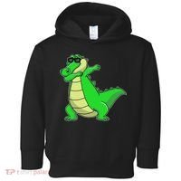 Dabbing Alligator Toddler Hoodie thumb 0