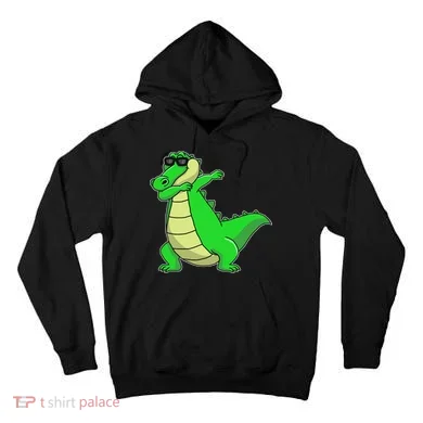 Dabbing Alligator Tall Hoodie