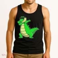 Dabbing Alligator Tank Top thumb 3