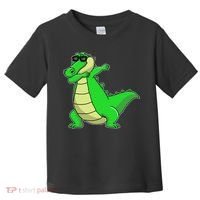 Dabbing Alligator Toddler T-Shirt thumb 0