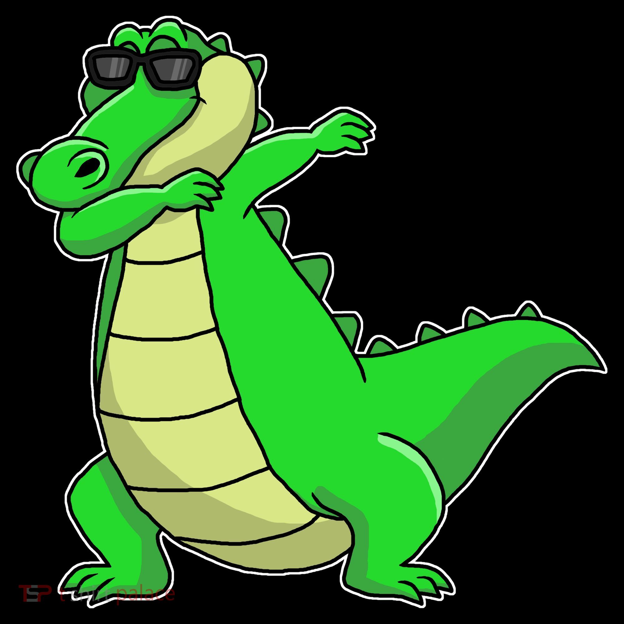 Dabbing Alligator Kids T-Shirt