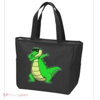 Dabbing Alligator Tote Bag thumb 3