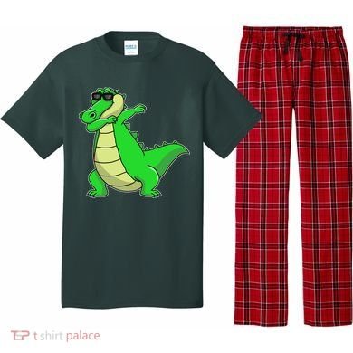 Dabbing Alligator Pajama Set