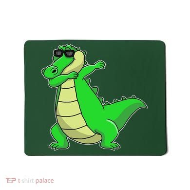 Dabbing Alligator Mousepad