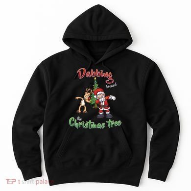 Dabbing Around The Christmas Tree Hoodie