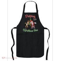 Dabbing Around The Christmas Tree Apron thumb 0