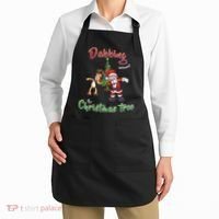Dabbing Around The Christmas Tree Apron thumb 2