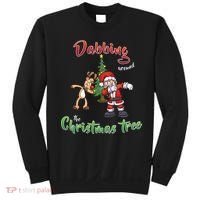 Dabbing Around The Christmas Tree Sweatshirt thumb 0