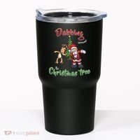 Dabbing Around The Christmas Tree Tumbler thumb 0