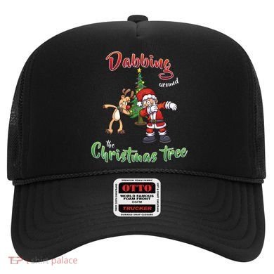 Dabbing Around The Christmas Tree Hat