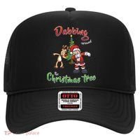 Dabbing Around The Christmas Tree Hat thumb 0
