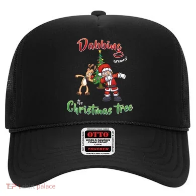 Dabbing Around The Christmas Tree Hat