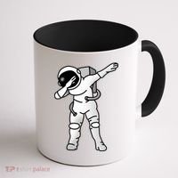 Dabbing Astronaut Coffee Mug thumb 1