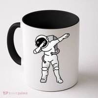 Dabbing Astronaut Coffee Mug thumb 0