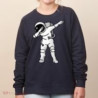 Dabbing Astronaut Women's Sweatshirt thumb 0