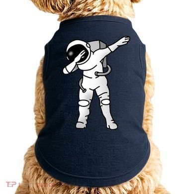 Dabbing Astronaut Doggie Tank