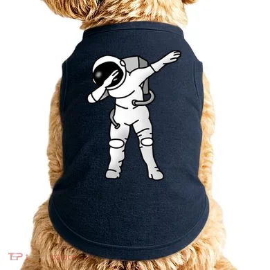 Dabbing Astronaut Doggie Tank