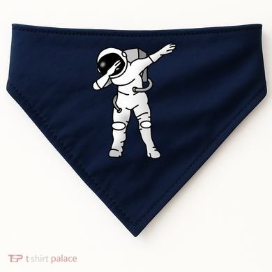 Dabbing Astronaut USA-Made Doggie Bandana
