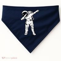 Dabbing Astronaut USA-Made Doggie Bandana thumb 0