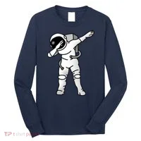 Dabbing Astronaut Long Sleeve Shirt thumb 0