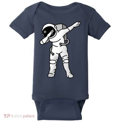 Dabbing Astronaut Baby Bodysuit