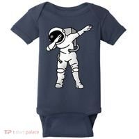 Dabbing Astronaut Baby Bodysuit thumb 0