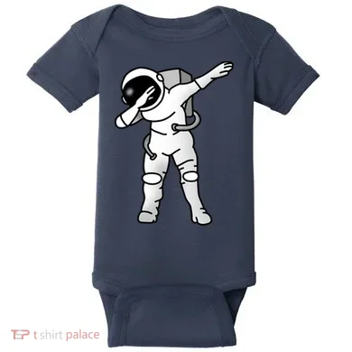 Dabbing Astronaut Baby Bodysuit