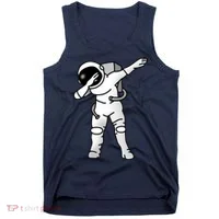 Dabbing Astronaut Tank Top thumb 0