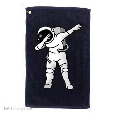 Dabbing Astronaut Golf Towel