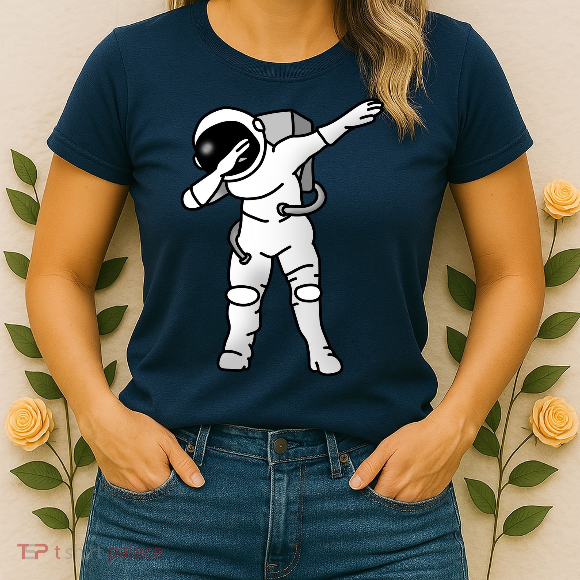 Dabbing Astronaut Women's T-Shirt