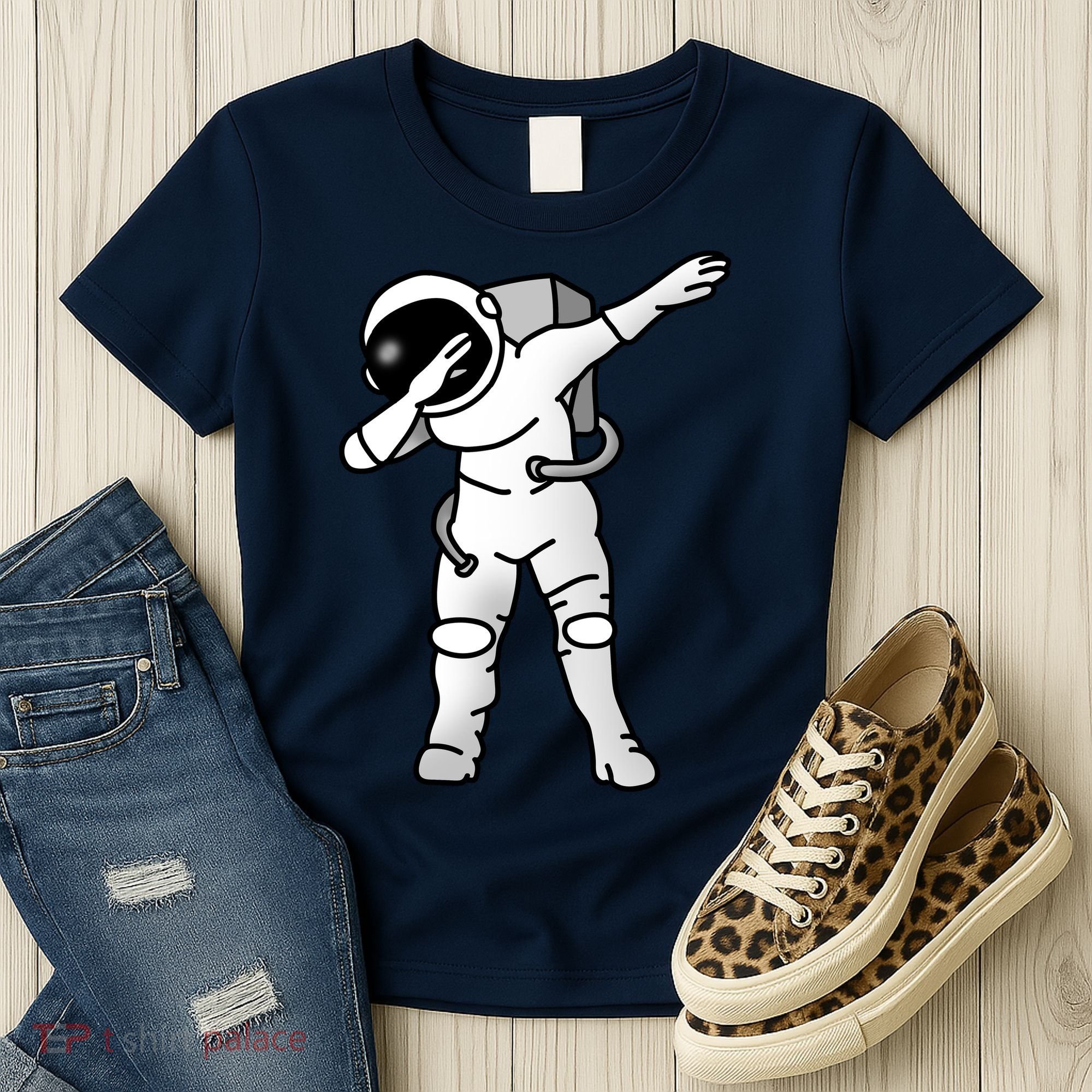 Dabbing Astronaut Women's T-Shirt