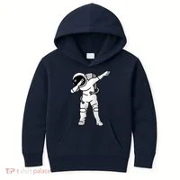 Dabbing Astronaut Kids Hoodie thumb 0