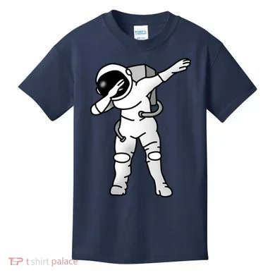 Dabbing Astronaut Kids T-Shirt