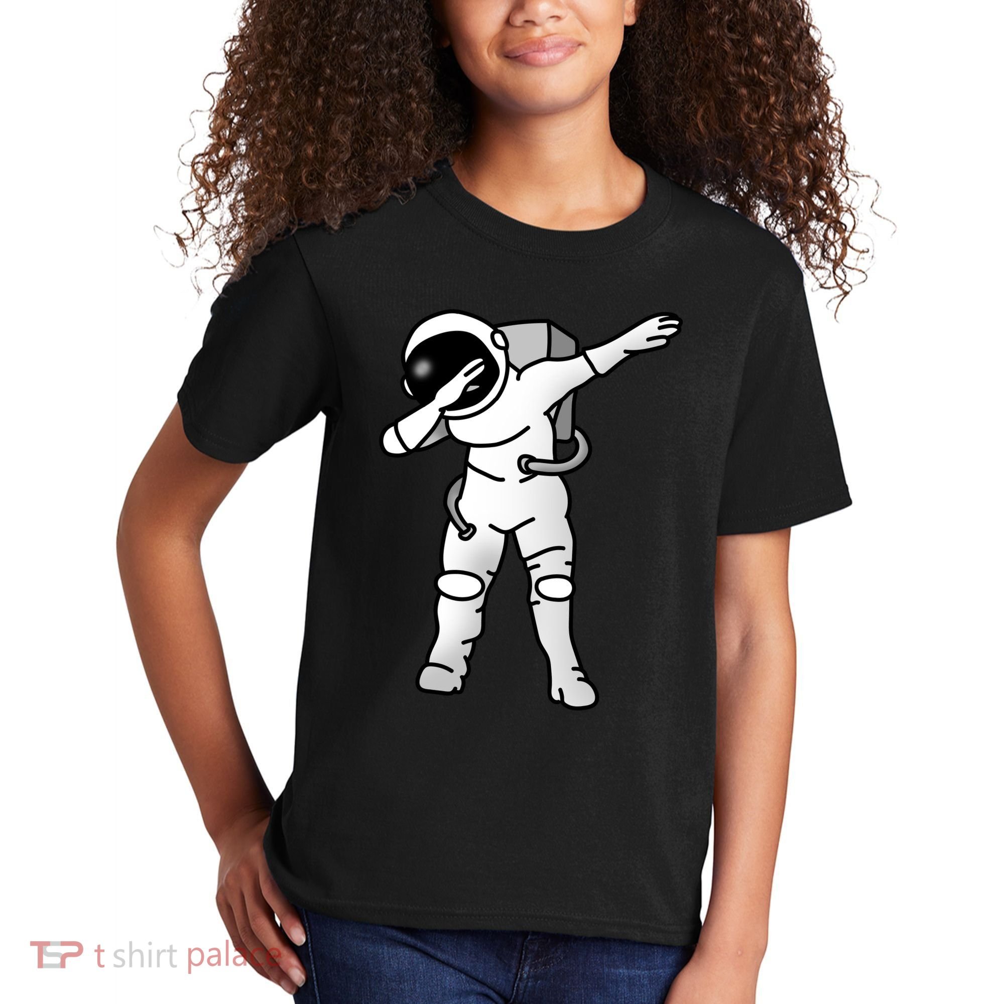Dabbing Astronaut Kids T-Shirt