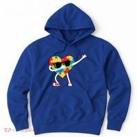 Dabbing Autism Awareness Puzzle Piece Heart Hoodie thumb 0