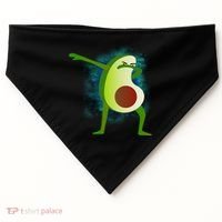 Dabbing Avocado USA-Made Doggie Bandana thumb 0
