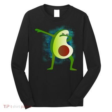 Dabbing Avocado Long Sleeve Shirt