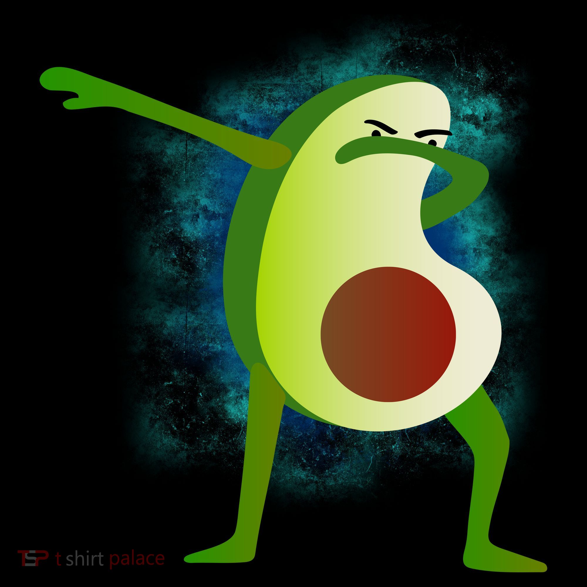 Dabbing Avocado Long Sleeve Shirt
