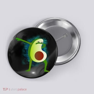 Dabbing Avocado Button