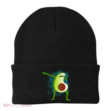 Dabbing Avocado Beanie