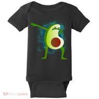 Dabbing Avocado Baby Bodysuit thumb 0