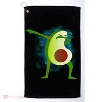 Dabbing Avocado Golf Towel thumb 0