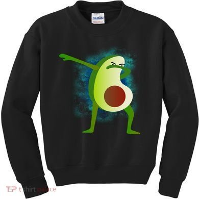Dabbing Avocado Kids Sweatshirt