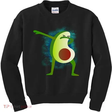 Dabbing Avocado Kids Sweatshirt