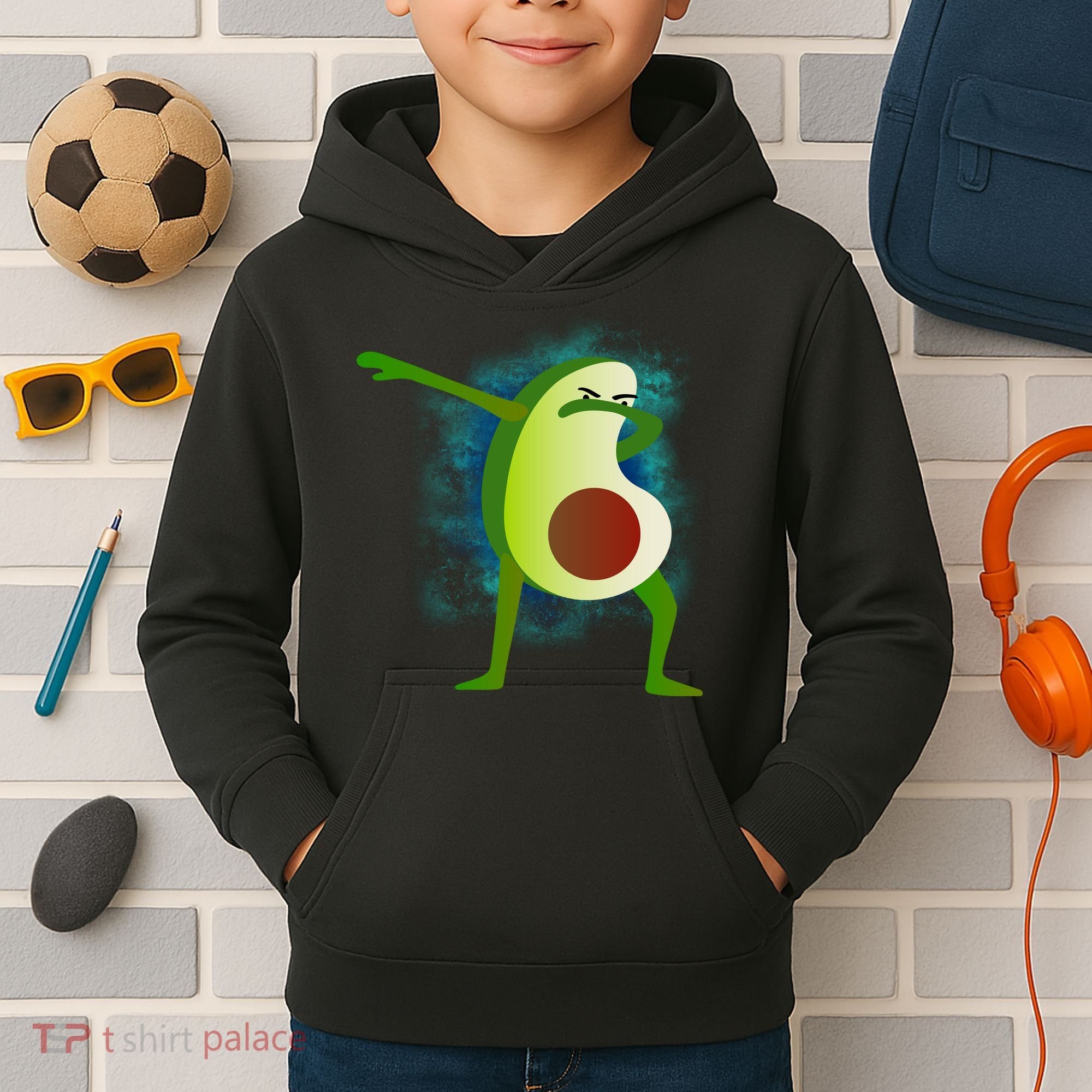Dabbing Avocado Kids Hoodie