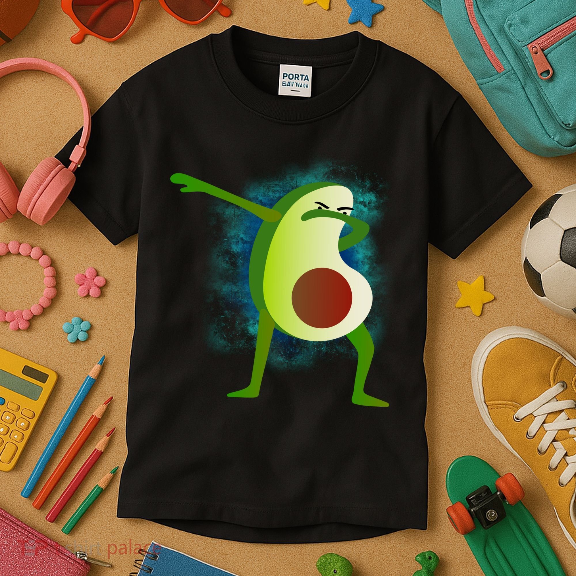 Dabbing Avocado Kids T-Shirt