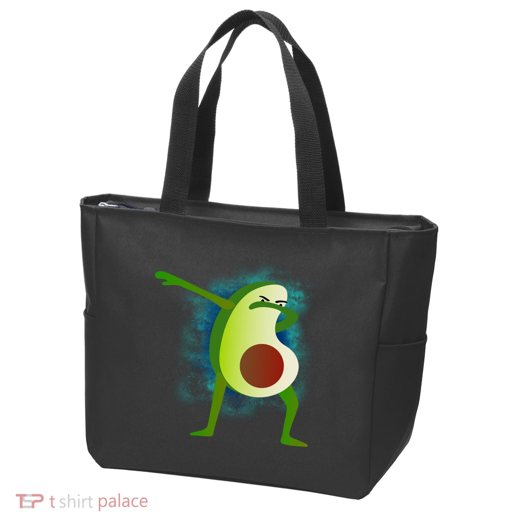 Dabbing Avocado Tote Bag