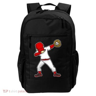 Dabbing Baseball Player Backpack
