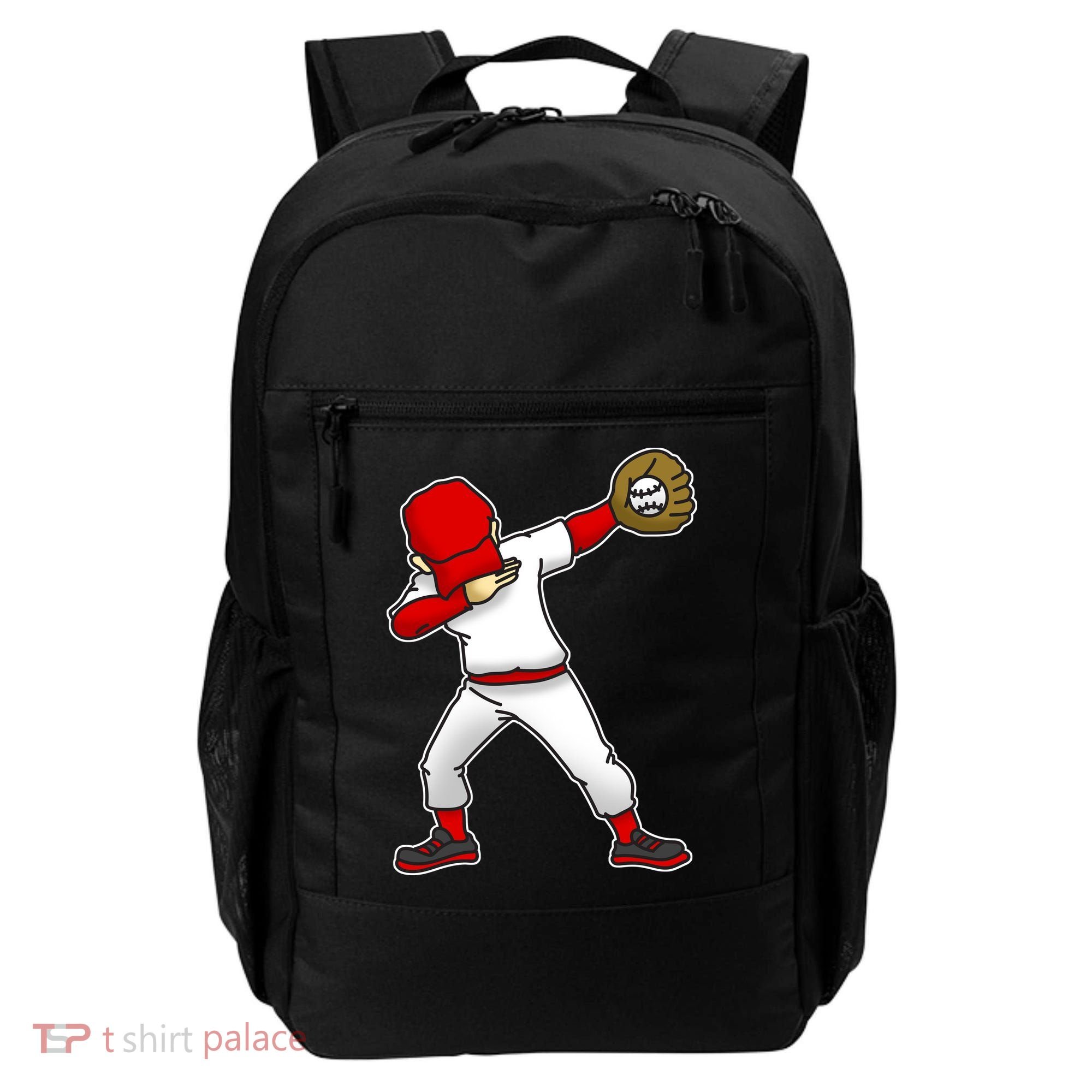 Dabbing Baseball Player Backpack